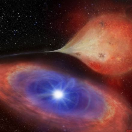 Astronomers see white dwarf 'switch on and off' for first time