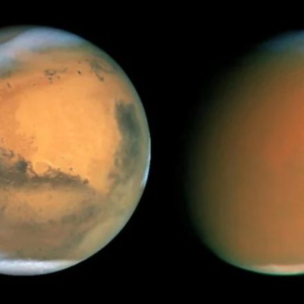 Scientists Think They Know What Causes Mars's Planet-Encompassing Dust Storms