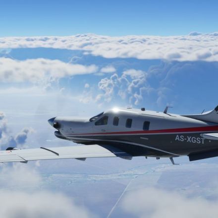 Microsoft Flight Simulator players are flying into Hurricane Laura