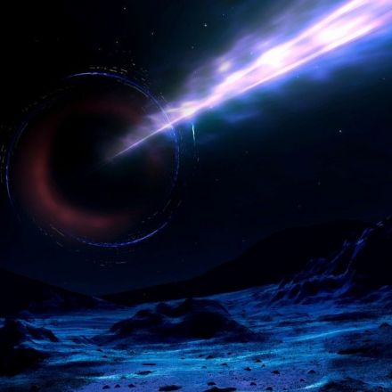 An Ancient Black Hole as Heavy as a Billion Suns Is Pointed Right At Us