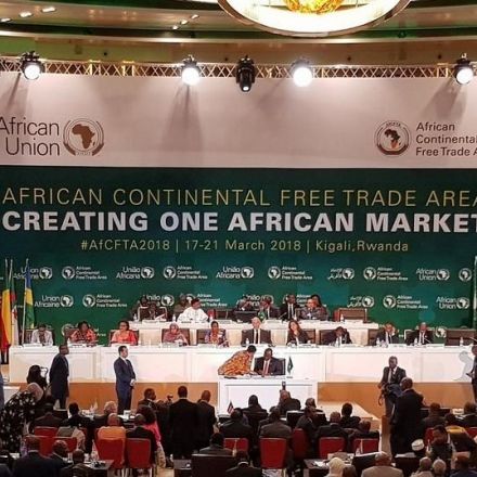 Forty-four countries sign historic African Union free trade agreement