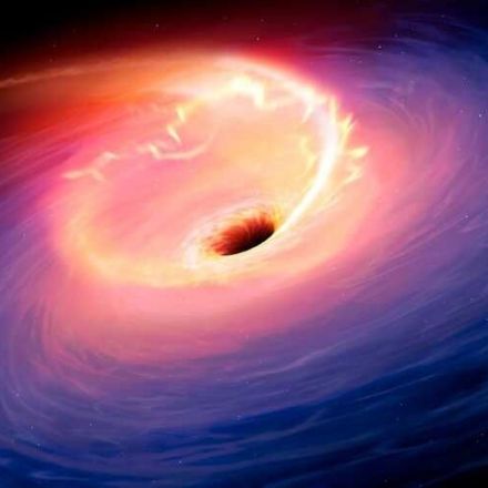Black hole announces itself to astronomers by violently ripping apart a star