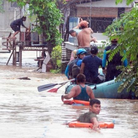 More than 200 dead, 70,000 flee as tropical storm devastates southern Philippines