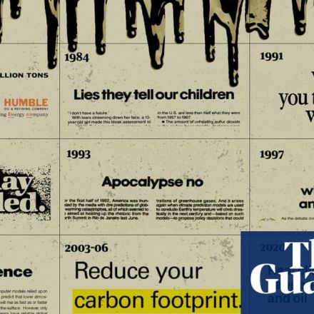 The forgotten oil ads that told us climate change was nothing