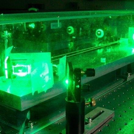 Experiment obtains entanglement of six light waves with a single laser
