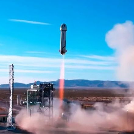 Marking another first, Blue Origin sends six spacefliers on a single suborbital trip