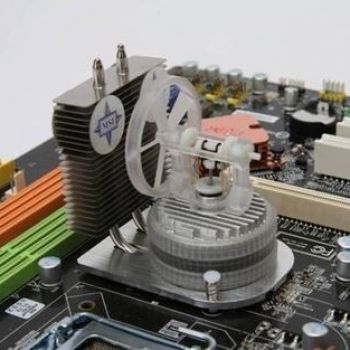 Mobo maker builds 'powerless' processor cooling fan