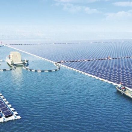 China is now getting its power from the largest floating solar farm on Earth
