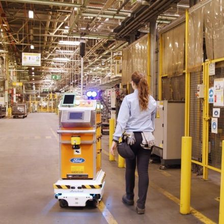 Ford is using a smart, self-driving factory robot to free up employee time