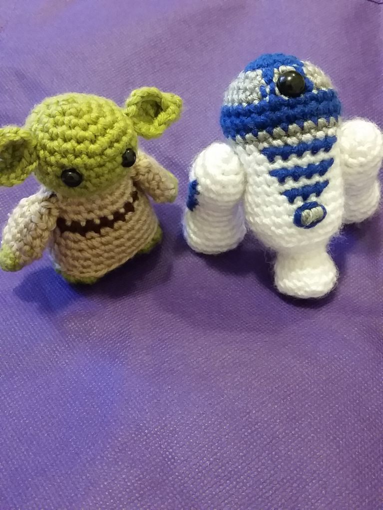 Yoda and R2D2