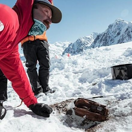 Expedition finds cache of cameras on remote Yukon glacier, 85 years after mountaineer left them behind