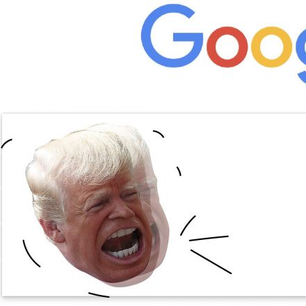 Trump starts a feud with an algorithm after Googling his own name