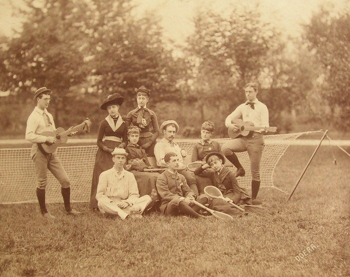 Just having a good time at Central Park, June 1882. Found this photo tucked into a book of Charles Dana Gibson drawings we bought at an auction.