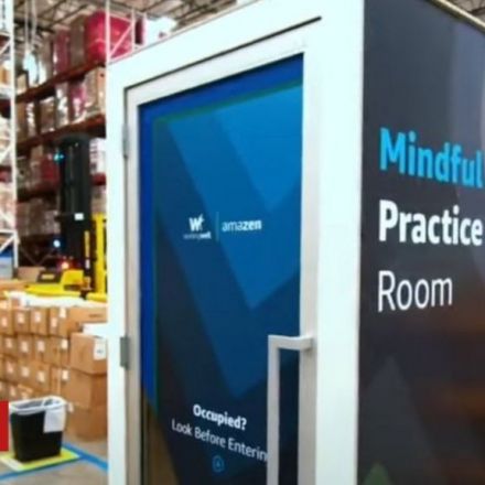 Amazon offers 'wellness chamber' for stressed staff