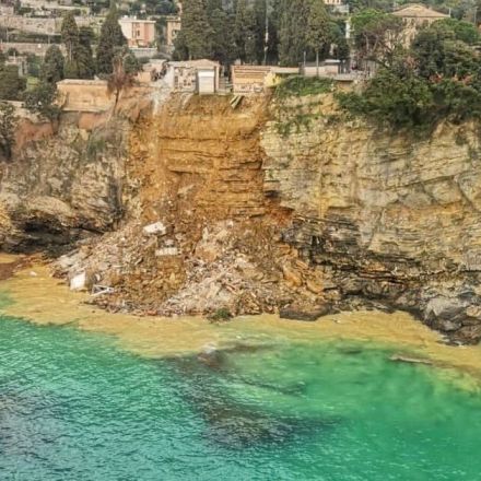 Italian Graveyard Crumbles Off Cliff, Sending 200 Coffins Into Sea