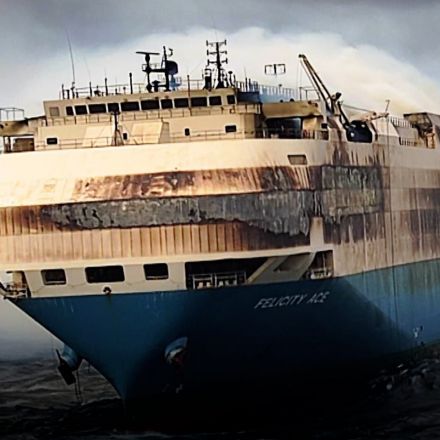 Ship carrying 1,100 Porsche and 189 Bentley luxury cars is burning and adrift in the ocean