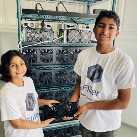 These 14- and 9-year-old siblings earn over $30,000 a month mining cryptocurrency