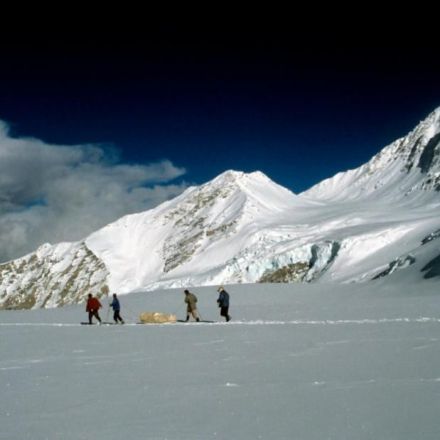 Human activity contaminated this glacier before anyone stepped foot on it