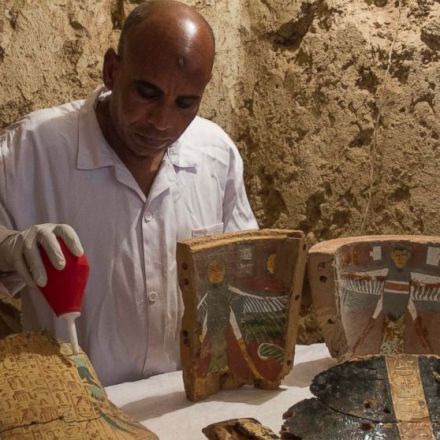 Archaeologists discover 2 ancient tombs in Egypt's Luxor