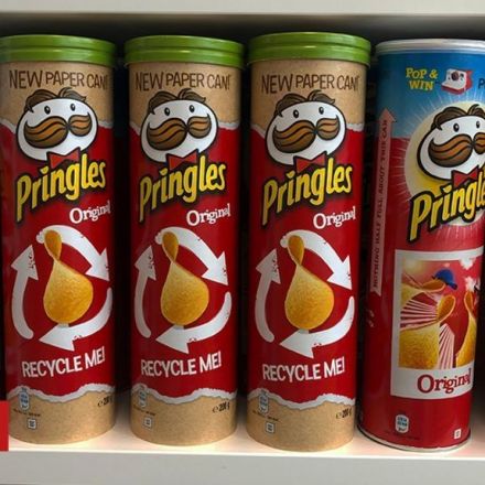 Pringles try to wake from 'recycling nightmare'