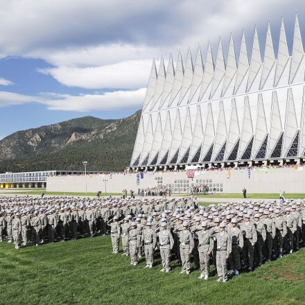 Racial slurs written on dorm room boards of black Air Force Academy cadet candidates