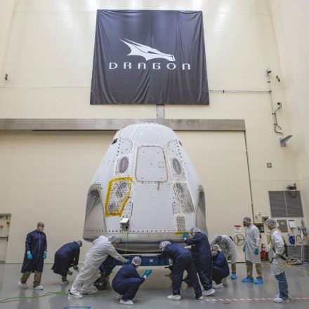 SpaceX Crew Dragon arrives at launch site for the 1st orbital crew flight from US soil since 2011