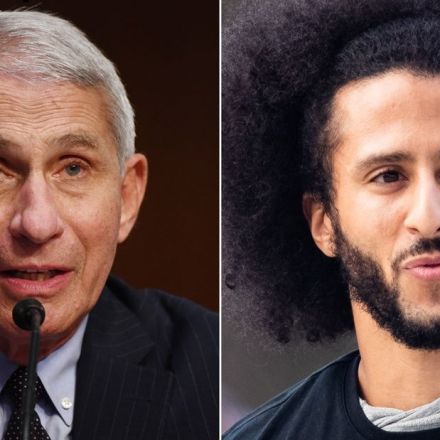 Kaepernick and Fauci will be honored as Robert F. Kennedy Human Rights award laureates