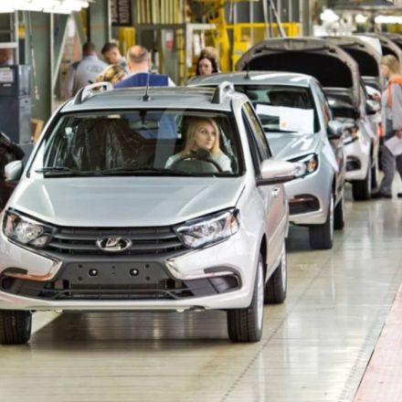 Lada production resumes with no airbags or radios
