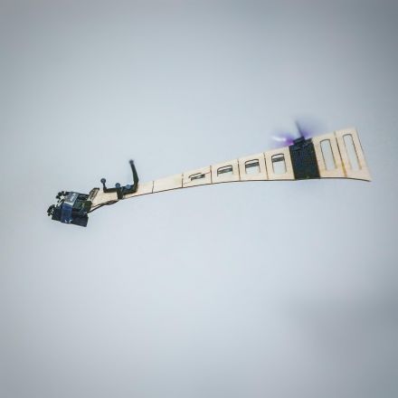 Flexible Monocopter Drone Can Be Completely Rolled Up