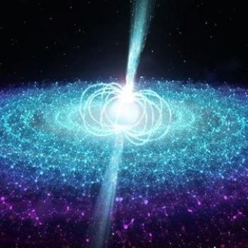Powerful jets found shooting from neutron star with incredible magnet