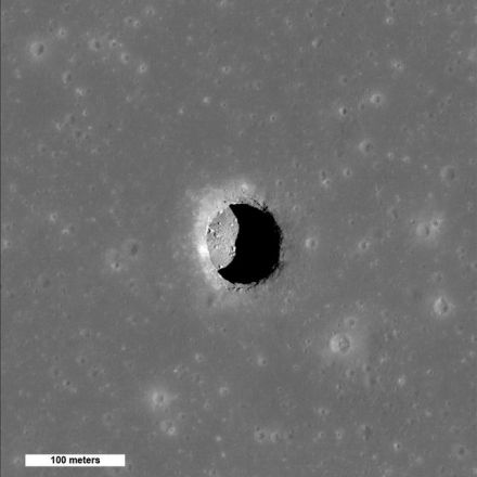 Deep pits on the moon may lead to caves, NASA says. Study uncovers startling detail