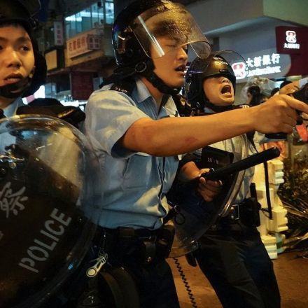 Water Cannons and a Gun Shot: Hong Kong Protest Violence Intensifies