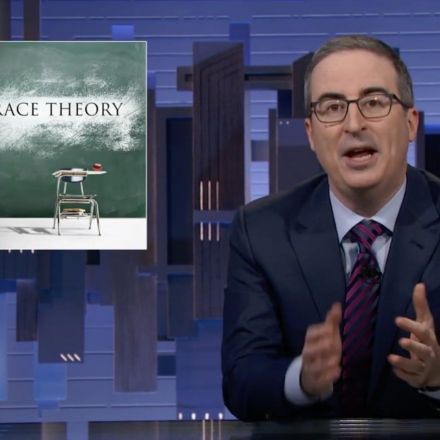 John Oliver Returns to Expertly Debunk the Right-Wing Panic Over ‘Critical Race Theory’