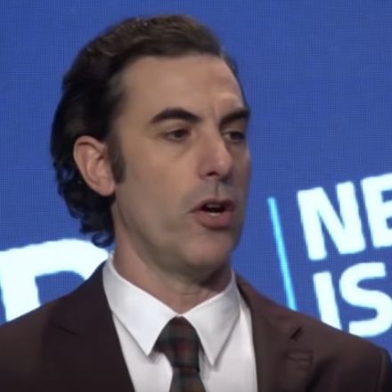 Sacha Baron Cohen Links the Decline of Democracy to the Rise of Social Media, “the Greatest Propaganda Machine in History”