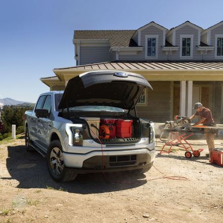 Ford F-150 Lightning electric pickup truck can power your home in an outage