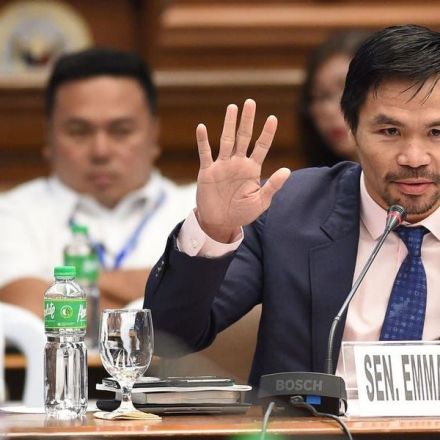 Manny Pacquiao said he's 'not afraid to die' to help the Philippines battle the coronavirus pandemic