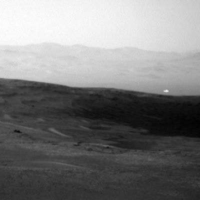 Mysterious glowing light on Mars captured by Nasa's Curiosity probe