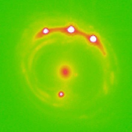 Astrophysicists discover planets in extragalactic galaxies using microlensing
