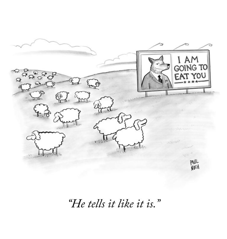 A cartoon by Paul Noth. 