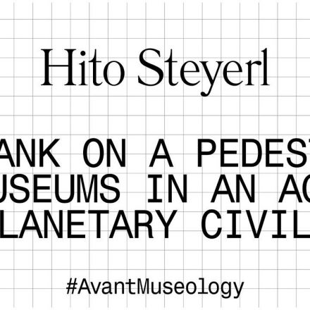 Avant Museology: Hito Steyerl