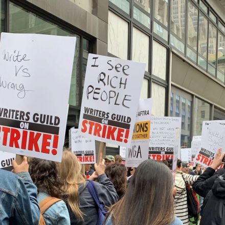 'I got a check the other day for $8': TV and film writers share why they're on strike