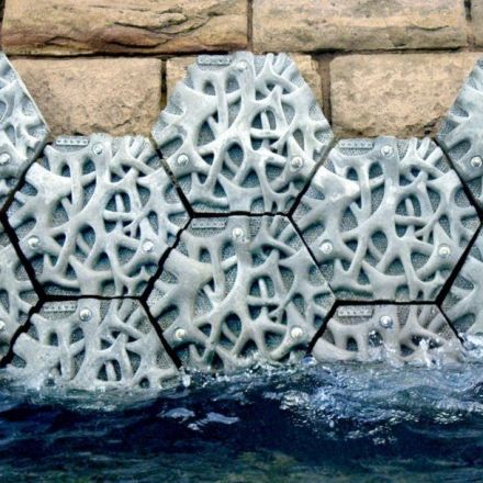 Volvo creates the living seawall in Sydney to help with plastic pollution