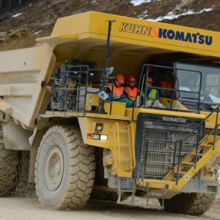 At 50 tons and 700 kilowatt-hours, this truck is the biggest EV in the world