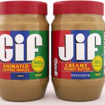 The makers of Jif peanut butter team up with Giphy to try to settle the GIF/Jif debate once and for all