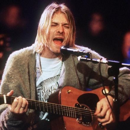 Kurt Cobain's 'MTV Unplugged' guitar sells for 'record' $6M