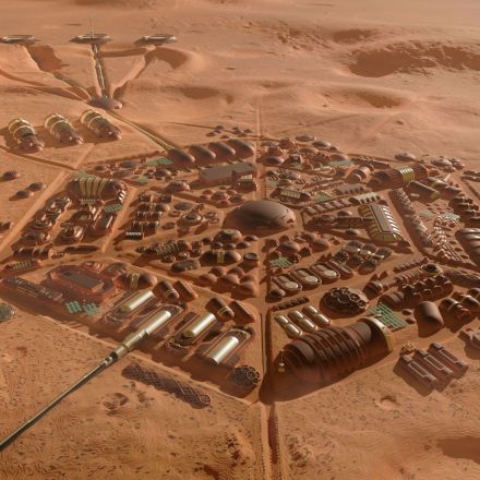 Mars colony for 1000 people by Innspace team (Mars Colony Prize contest)