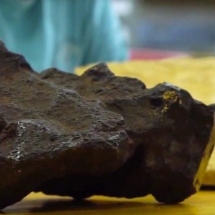 A rock used as a doorstop for the past 30 years turns out to be a meteorite valued at $100K