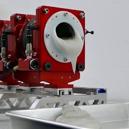 This amazing robot intestine barfs out perfectly mixed rocket fuel