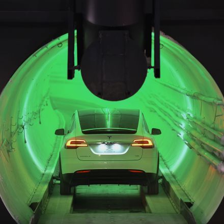Elon Musk’s Tunnel Under Las Vegas for Self-Driving Cars Is Almost Complete