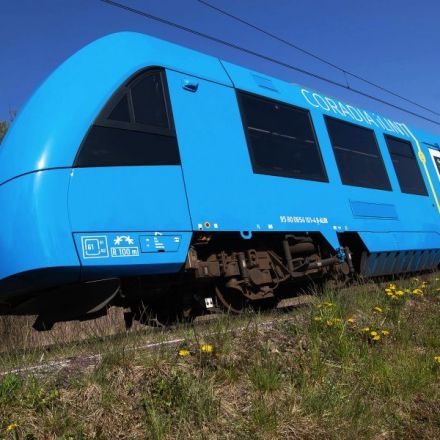 A hydrogen-powered train is about to make transport history